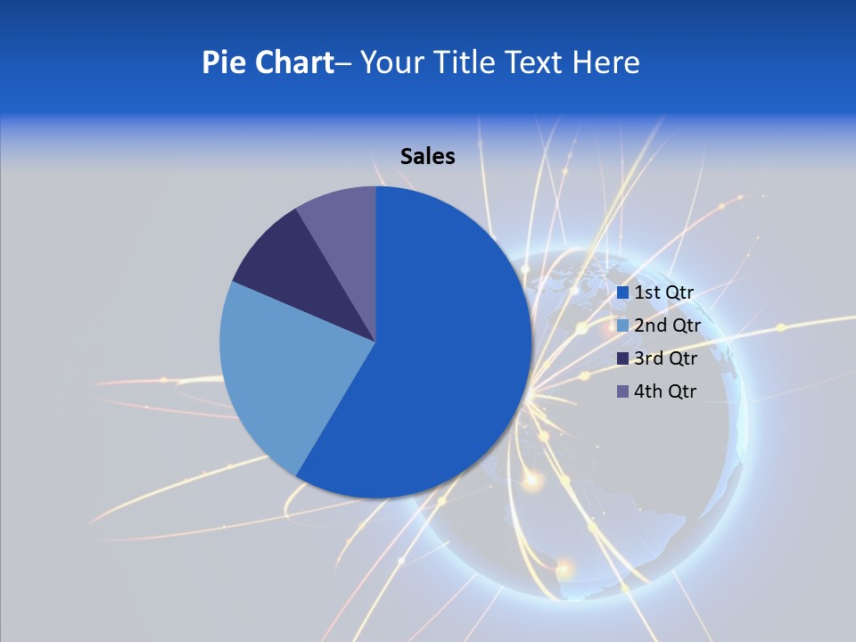 Internet Gloss Map PowerPoint Template