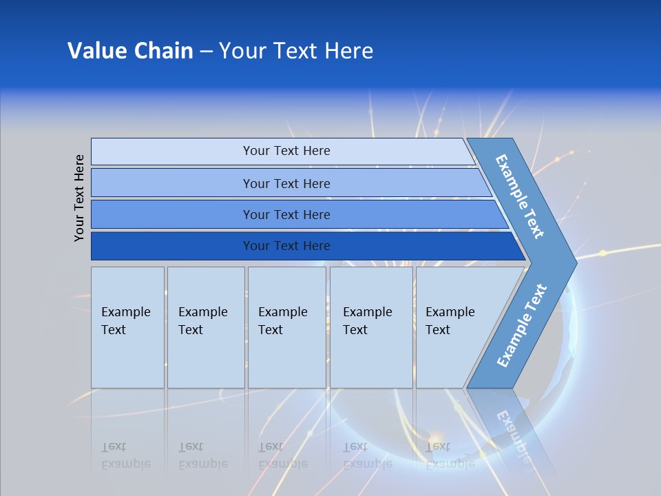 Internet Gloss Map PowerPoint Template