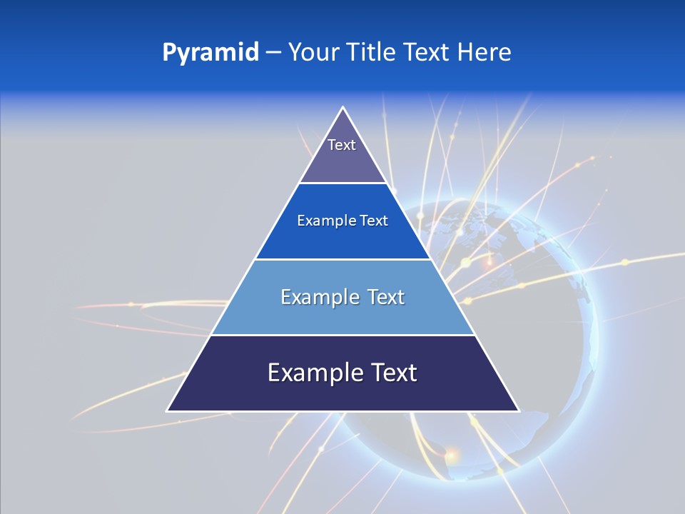Internet Gloss Map PowerPoint Template