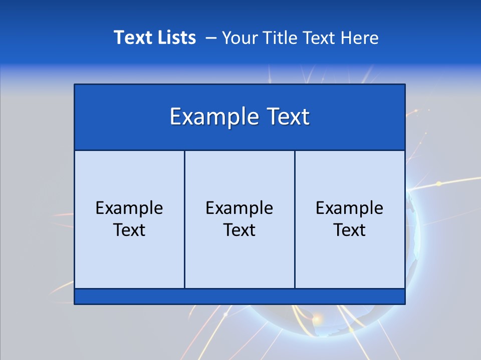 Internet Gloss Map PowerPoint Template