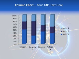 Internet Gloss Map PowerPoint Template