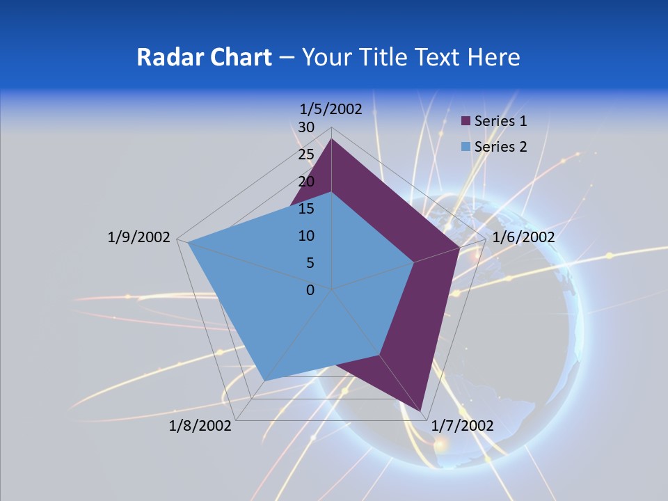 Internet Gloss Map PowerPoint Template