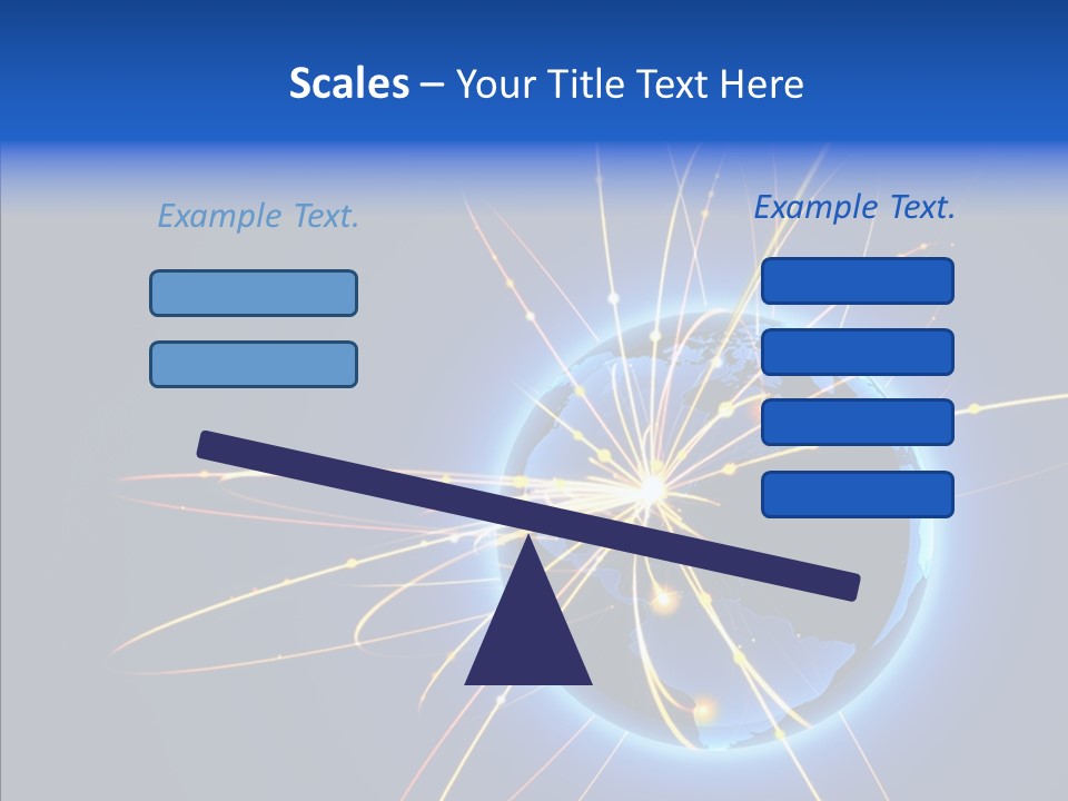 Internet Gloss Map PowerPoint Template