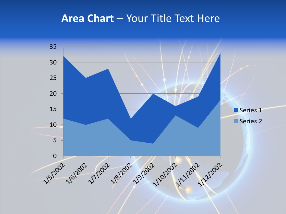 Internet Gloss Map PowerPoint Template