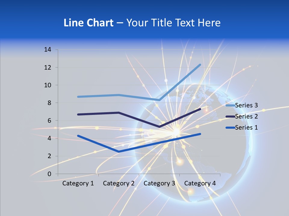Internet Gloss Map PowerPoint Template