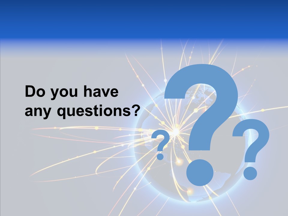 Internet Gloss Map PowerPoint Template