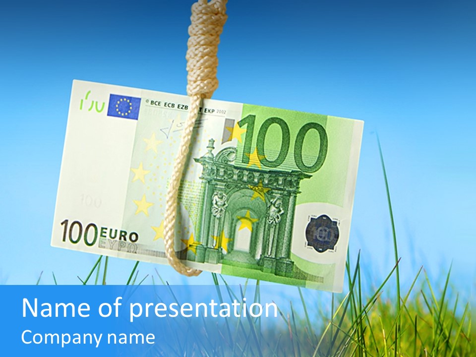 Website Bills Banking PowerPoint Template