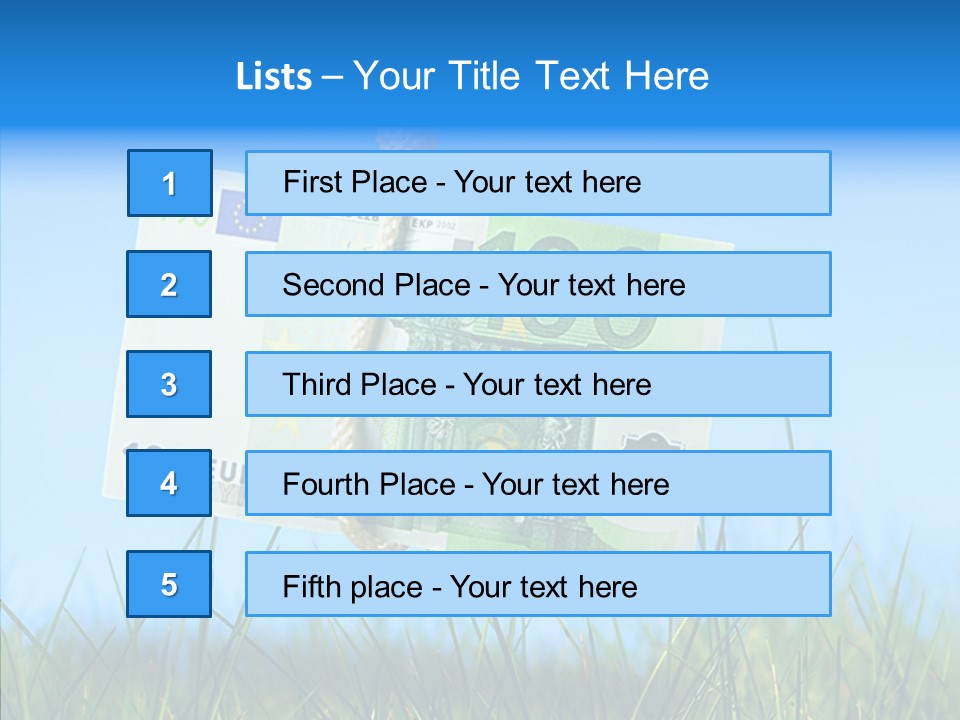 Website Bills Banking PowerPoint Template