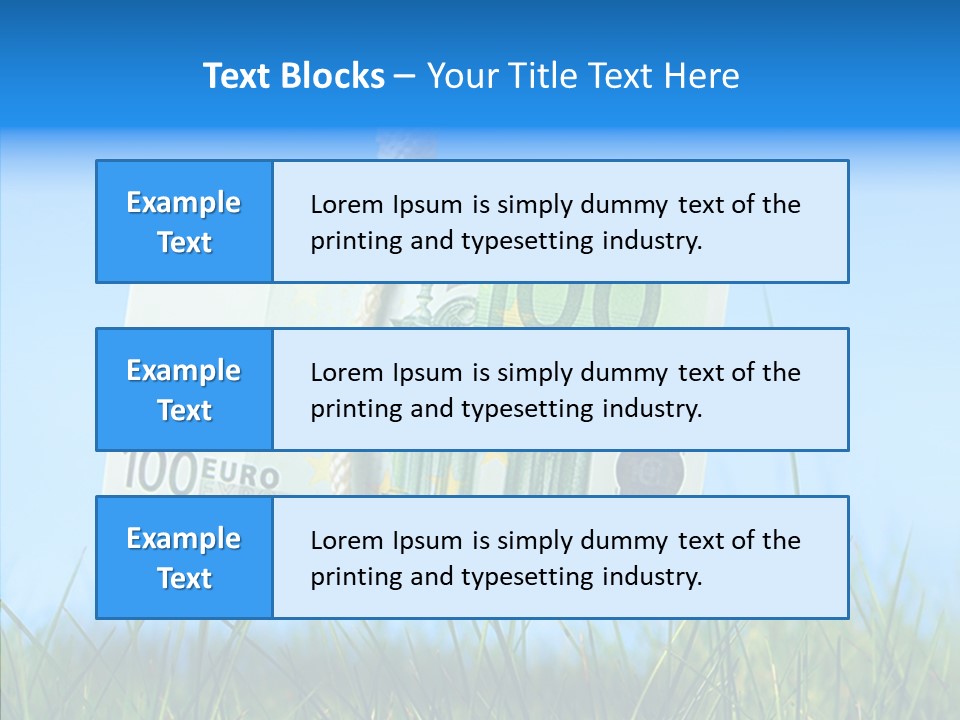 Website Bills Banking PowerPoint Template