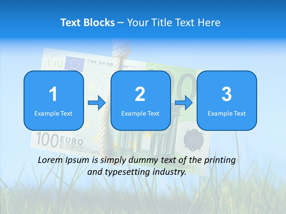 Website Bills Banking PowerPoint Template