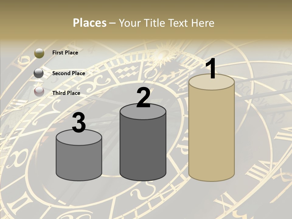 Prague Astrology Dial PowerPoint Template