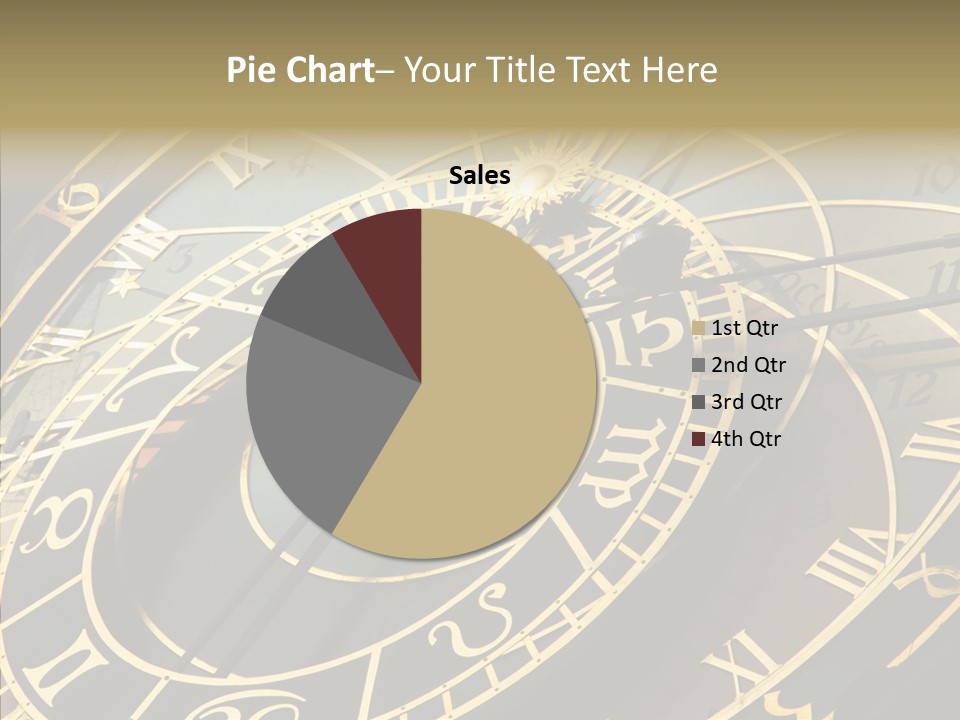 Prague Astrology Dial PowerPoint Template