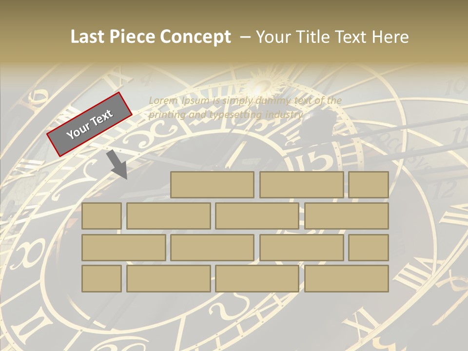 Prague Astrology Dial PowerPoint Template