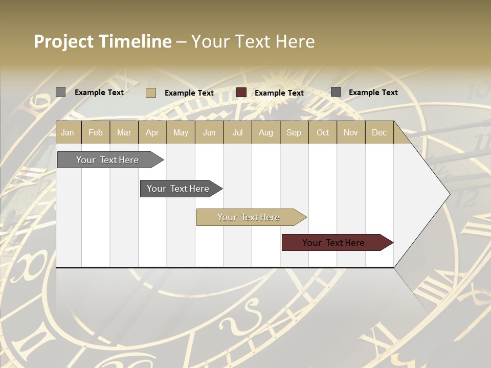 Prague Astrology Dial PowerPoint Template