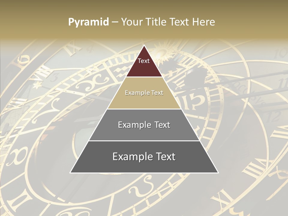 Prague Astrology Dial PowerPoint Template