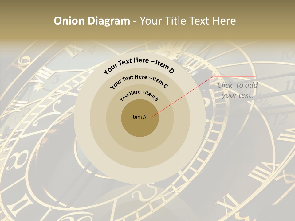 Prague Astrology Dial PowerPoint Template