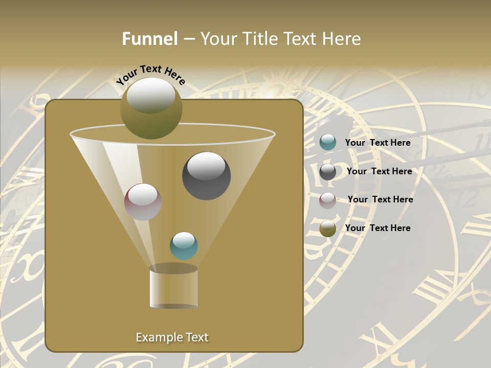 Prague Astrology Dial PowerPoint Template