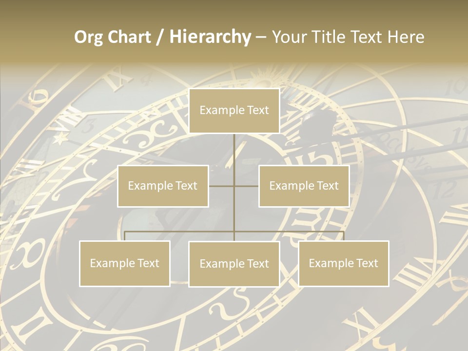 Prague Astrology Dial PowerPoint Template