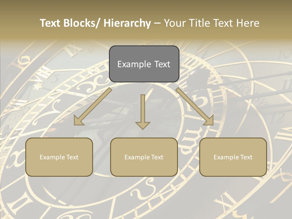 Prague Astrology Dial PowerPoint Template