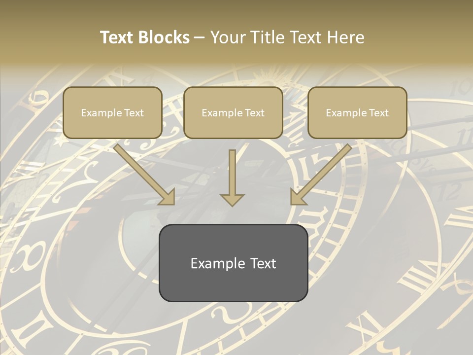 Prague Astrology Dial PowerPoint Template