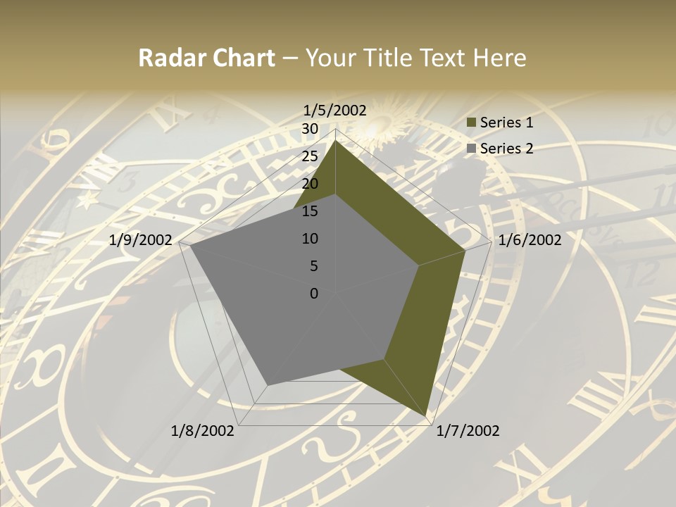 Prague Astrology Dial PowerPoint Template