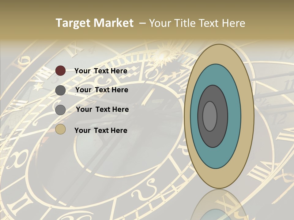 Prague Astrology Dial PowerPoint Template