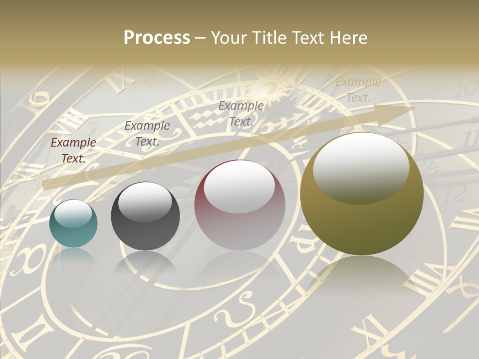 Prague Astrology Dial PowerPoint Template