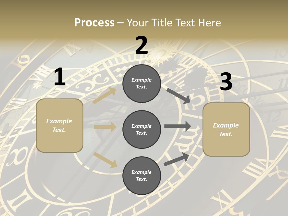 Prague Astrology Dial PowerPoint Template