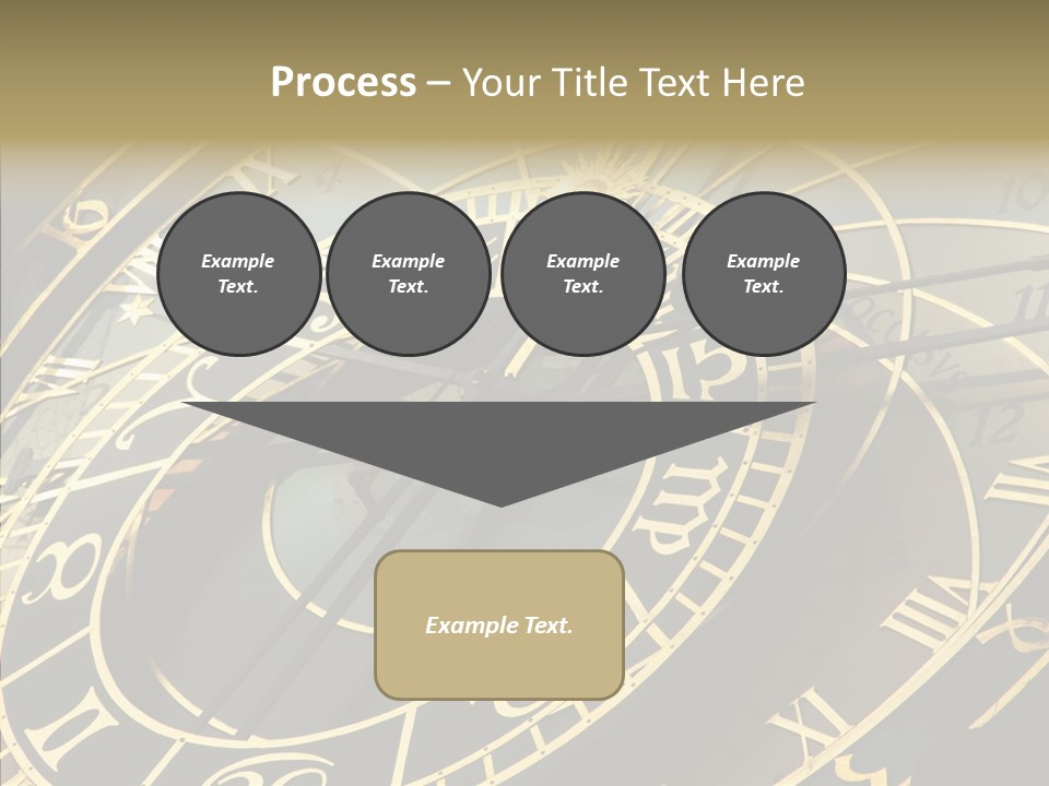 Prague Astrology Dial PowerPoint Template