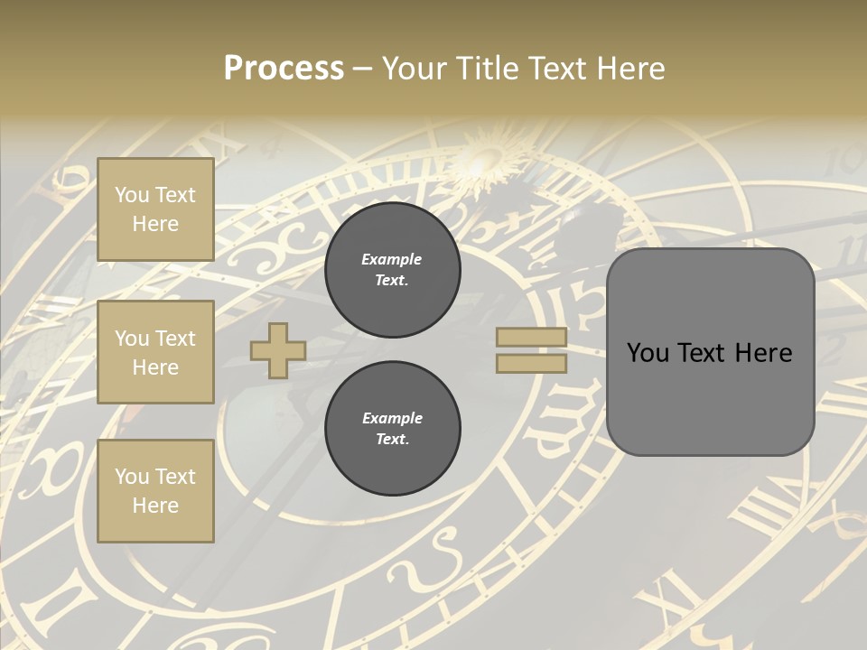 Prague Astrology Dial PowerPoint Template