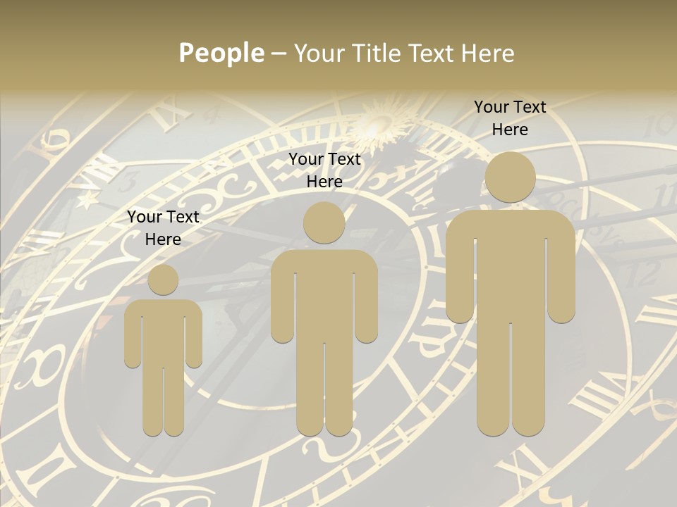Prague Astrology Dial PowerPoint Template