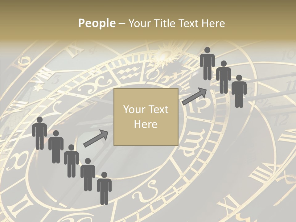 Prague Astrology Dial PowerPoint Template