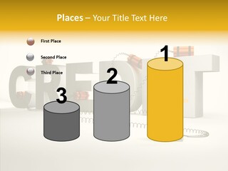 Destruction Bank Black PowerPoint Template