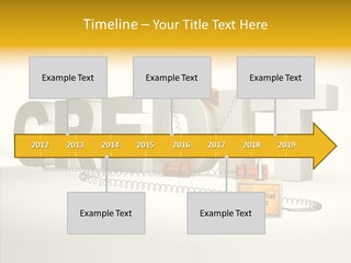 Destruction Bank Black PowerPoint Template