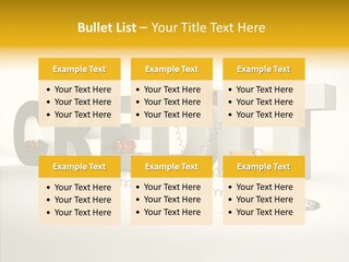 Destruction Bank Black PowerPoint Template