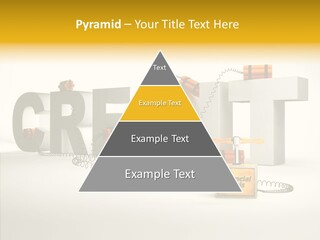 Destruction Bank Black PowerPoint Template