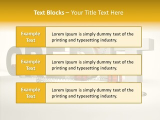 Destruction Bank Black PowerPoint Template