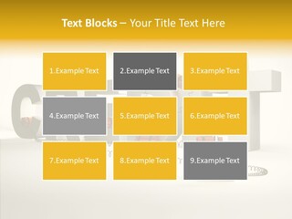 Destruction Bank Black PowerPoint Template