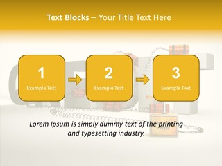 Destruction Bank Black PowerPoint Template