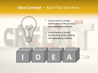 Destruction Bank Black PowerPoint Template