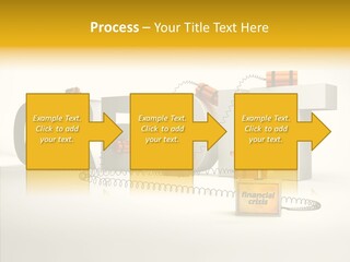 Destruction Bank Black PowerPoint Template