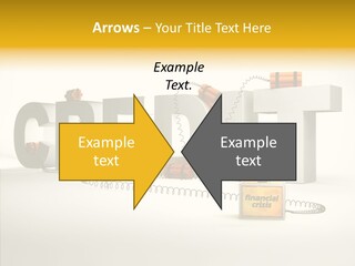 Destruction Bank Black PowerPoint Template