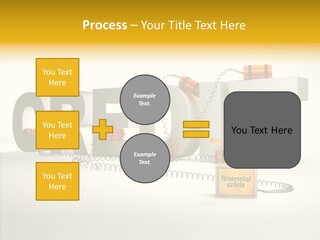 Destruction Bank Black PowerPoint Template