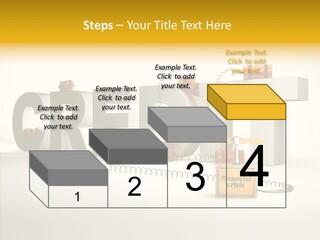 Destruction Bank Black PowerPoint Template