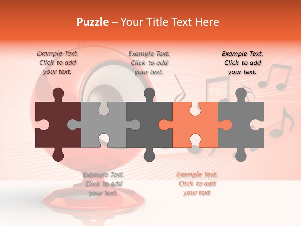 Ball Audio Bass PowerPoint Template