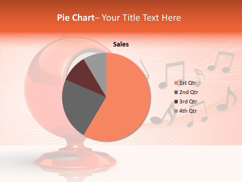 Ball Audio Bass PowerPoint Template