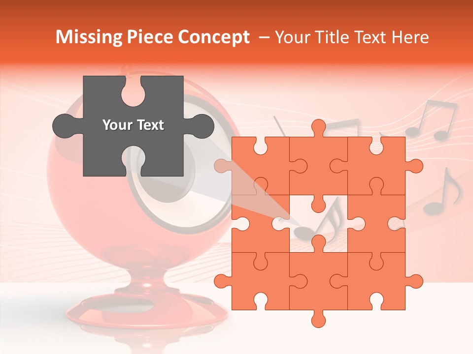 Ball Audio Bass PowerPoint Template