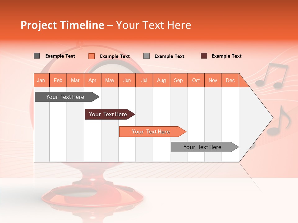 Ball Audio Bass PowerPoint Template