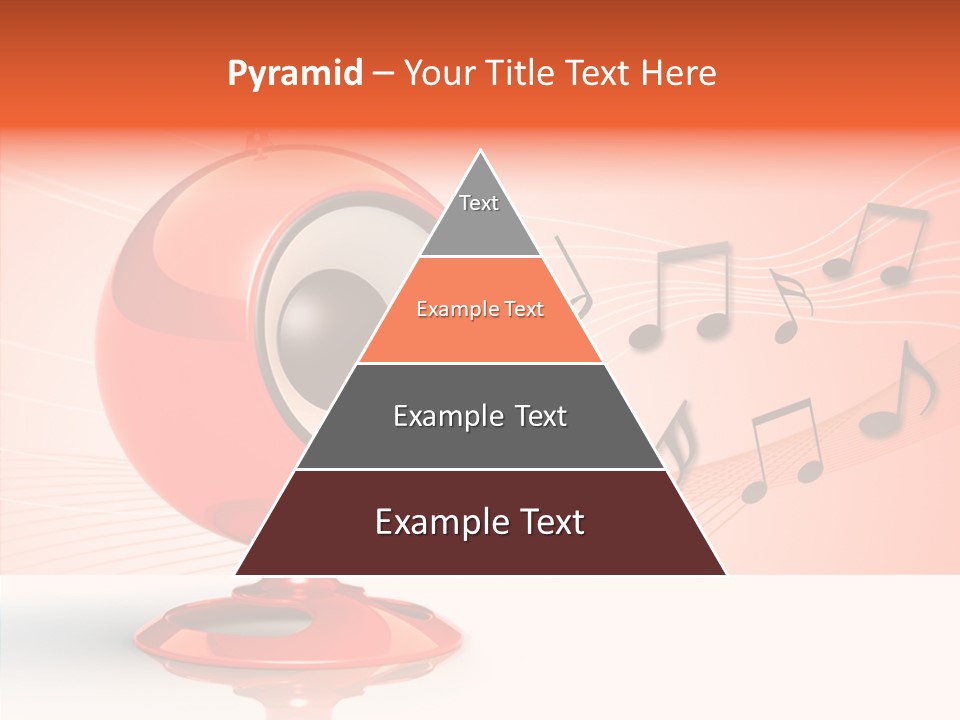 Ball Audio Bass PowerPoint Template