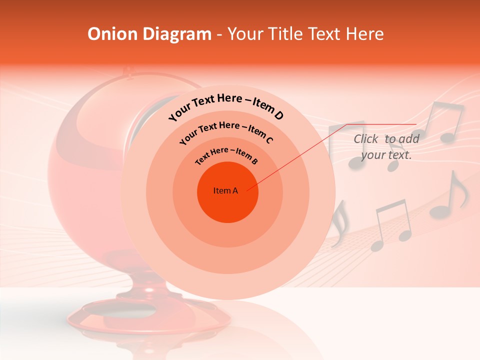 Ball Audio Bass PowerPoint Template